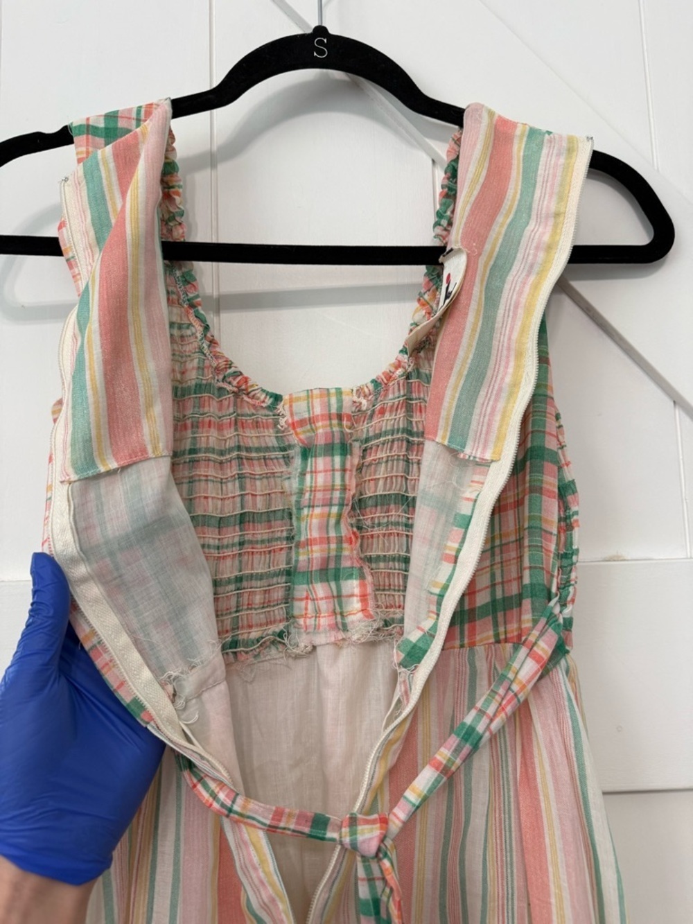 Jody of California vintage sleeveless dress size 7-8 - Picture 12 of 16